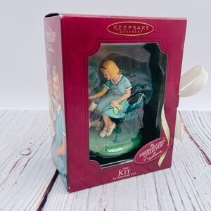 Hallmark Keepsake Ornament American Girl Kit Kittredge 1934 Dog 2003 QAC6417 Box